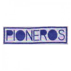 Insignia Termoadhesiva Pioneros MSC