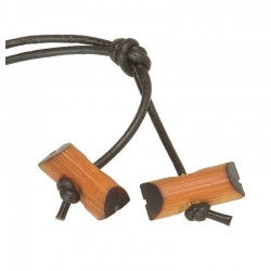 Insignia de Madera de dos tacos