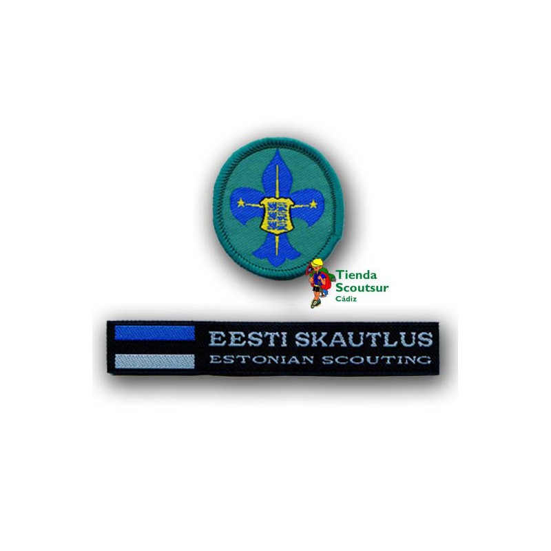 Set Insignias Scouts Estonia