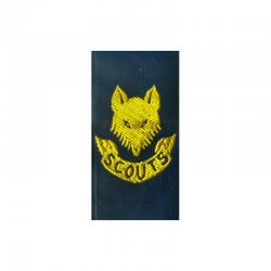 Insignia Scout Lobo Amarillo