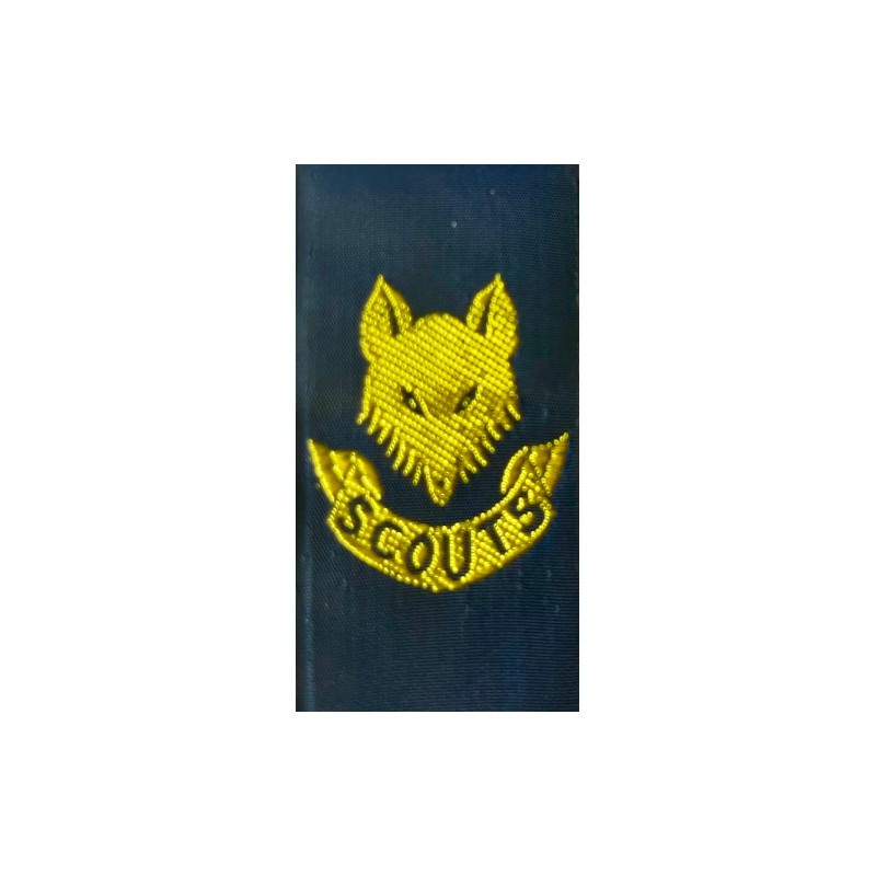 Insignia Scout Lobo Amarillo