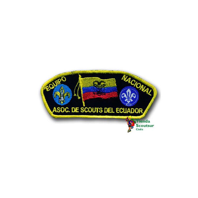 Insignia Equipo Asociaciones Scouts Ecuador