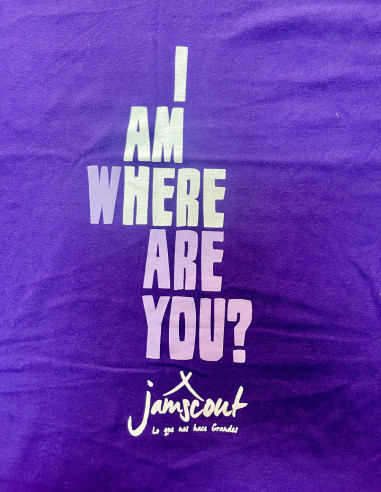 Camiseta de Trqbajo Morada
